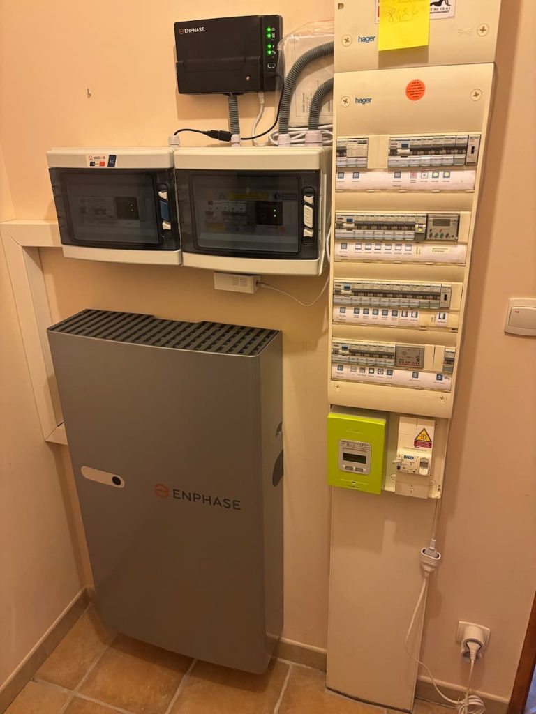 Installation de stockage batterie à Saint-Martin-de-Crau