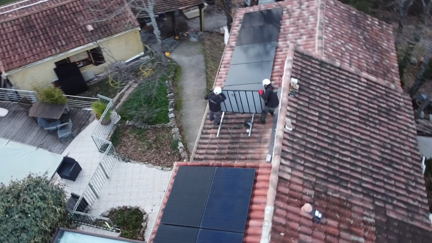 Installation de chauffe eau solaire